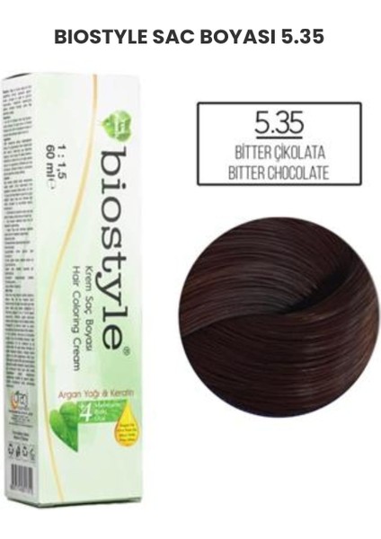 Saç Boyası 5,35 Bitter Çikolata