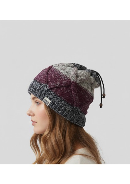 Ipli Sarkmalı Bere Boyunluk Fonksiyonel Polar Astarlı Soğuktan Koruyucu Unisex fiyatları