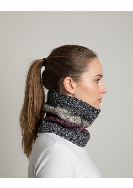 Ipli Sarkmalı Bere Boyunluk Fonksiyonel Polar Astarlı Soğuktan Koruyucu Unisex modelleri