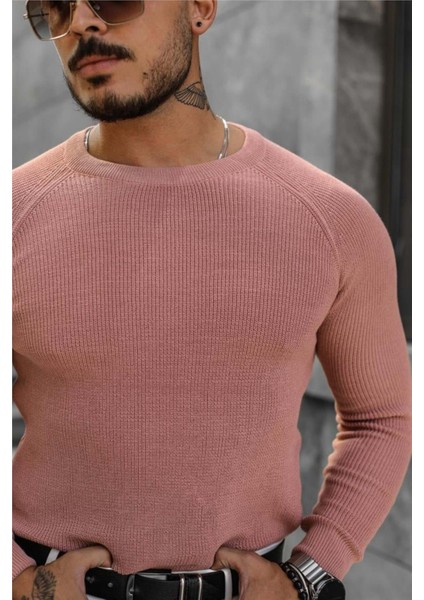 Erkek Pudra Selanik Örgü Italyan Reklan Bisiklet Yaka Triko Kazak fırsatları