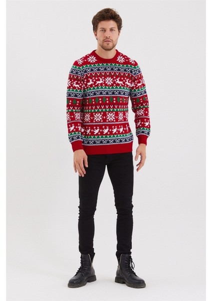 Erkek Kırmızı-Yeşil-Beyaz Christmas Yılbaşı KAZAĞI-NOELKZKR200S indirimleri