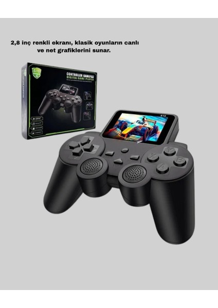 Mtxdpn Atari S10 Taşınabilir Retro Oyun Konsolu 2.8 Inç Renkli Ekran Nostaljik fırsatları