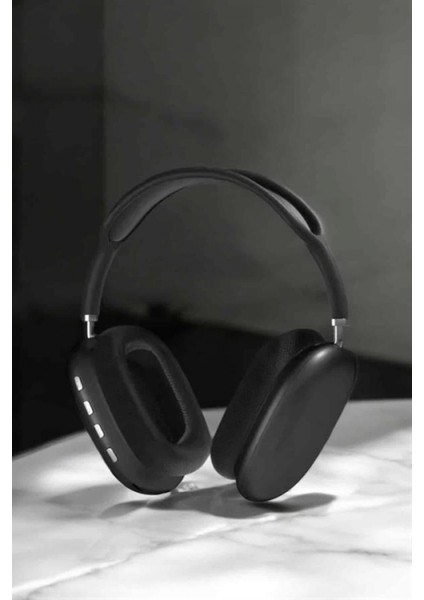 P9 Plus Kulaklık Siyah Bluetooth Bağlantılı Kulak Üstü Kablosuz modelleri