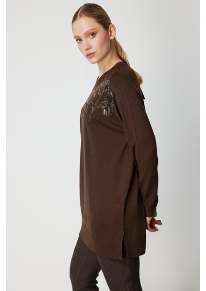 65387 Onteks Kazak Yaprak Desenli Zincirli Uzun fiyatları