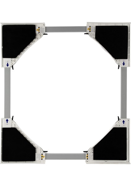 Çamaşır Makinesi Kurutma Makinesi İstifleme Aparatı-Kiti Altus Profilo Tüm Markalar İçin Ayarlanabilir