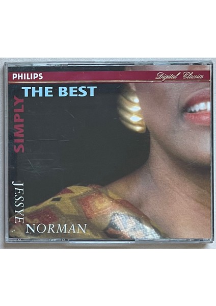 Jessye Norman Simply The Best CD (Orijinal Dönem Baskı Cd)