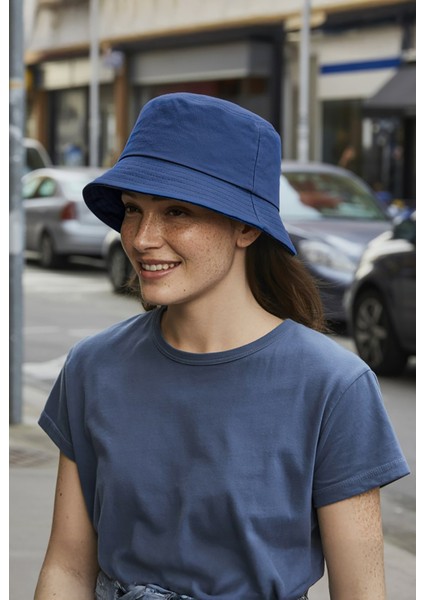 UV Güneş Koruma Kova Şapka Hafif Katlanabilir Çapraz Outdoor Lacivert Plaj Deniz Bucket Balıkçı Şapkası