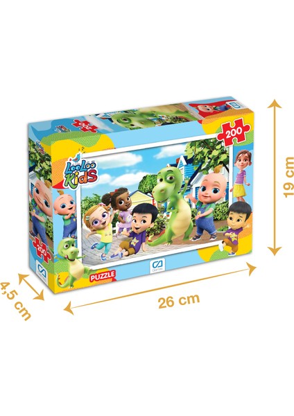 Loolookids - 200 Parçalı Puzzle