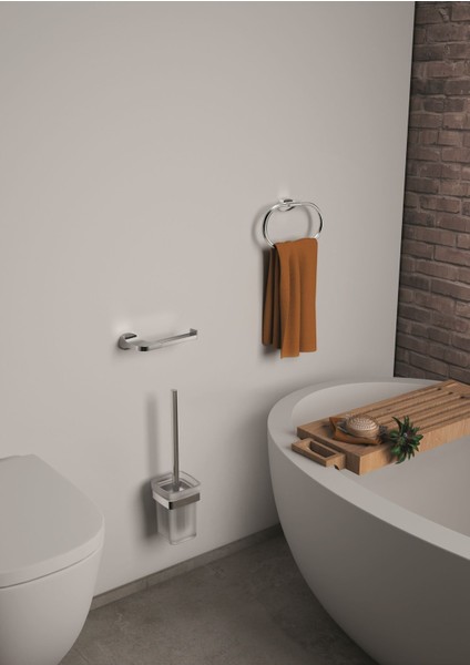 Stelvio Tuvalet Kağıtlık - Krom modelleri