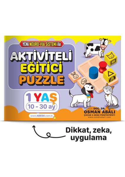 Aktiviteli Eğitici Puzzle 1 Yaş modelleri