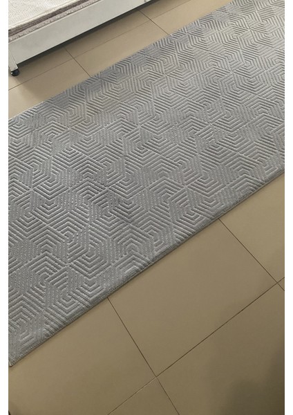 Kaymaz Taban, Kesme Yolluk Halı, Kabartmalı, Salon, Mutfak, Antre, Koridor,yatak Odası Halısı, Gri