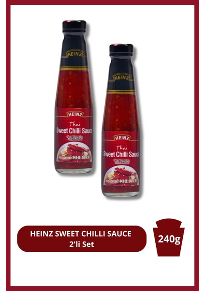 Heınz Sweet Chıllı Sauce 240G 2'li Set