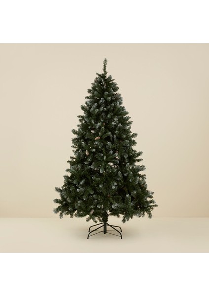 New Year Yılbaşı Karlı Kozalaklı Yılbaşı Çam Ağacı 210 cm 1367 Dal fiyatları