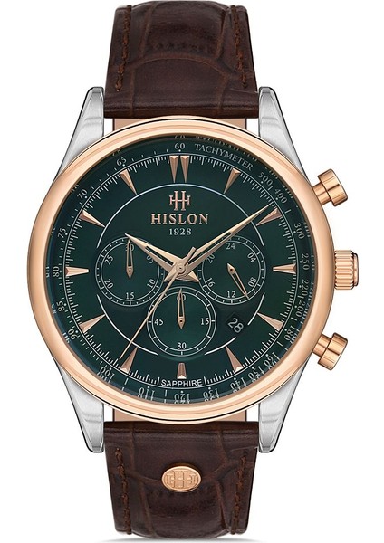 Kahverengi Deri Kordon Erkek Kol Saati MS101R-15KR