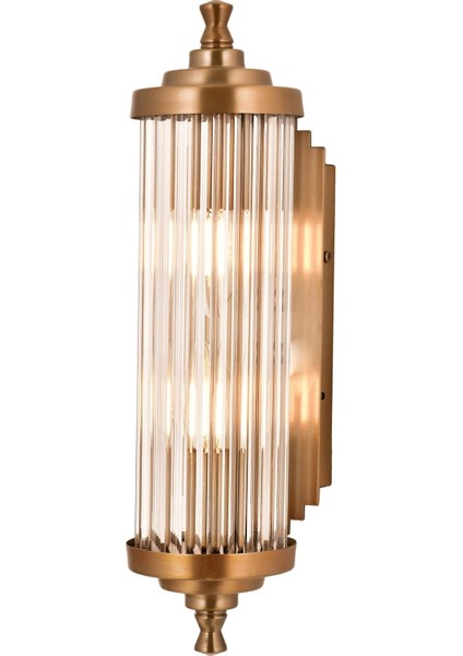 Avonnı AP-35001-2E Eskitme Kaplama Aplik E14 Metal Cam 15X11CM