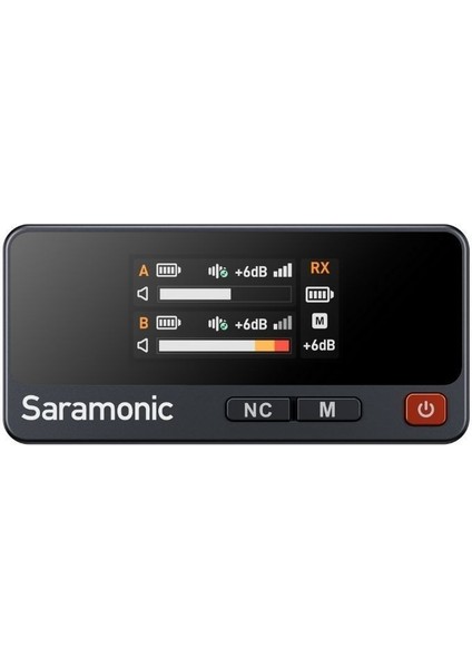 Air 01 Kablosuz Yaka Mikrofonu – Çift Verici, Tek Alıcı, 48KHZ 24-Bit Ses Kalitesi, iPhone / Android / Kamera Uyumlu modelleri