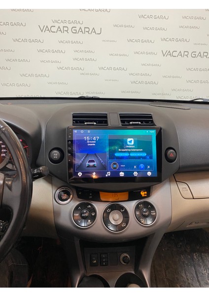 Toyota Rav4 2006-12 9" Uyumlu Android Multimedia Gerçek 4/64 Kablosuz Carplay Geri Görüş Kameralı modelleri