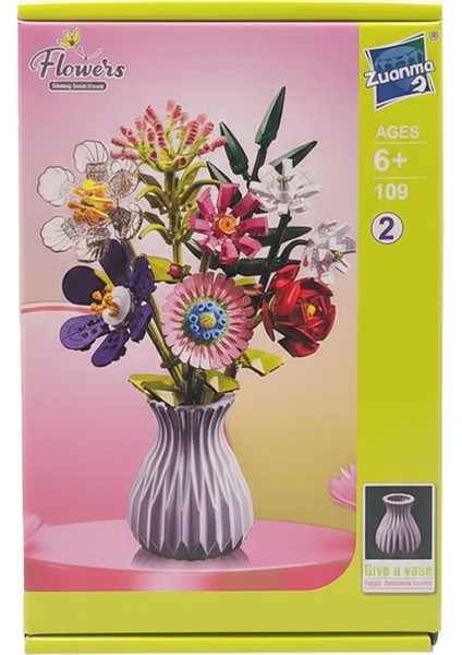 Zuanma Çiçek Buketi Yapım Seti No2 109