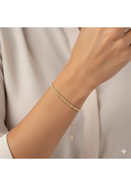 Dorika Yeşil Altın Bileklik modelleri