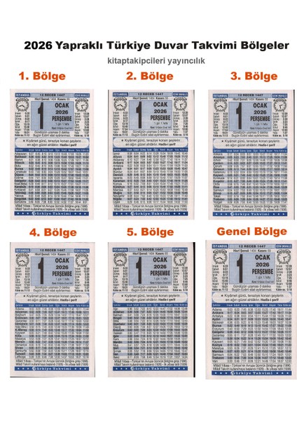 2026 Namaz Vakitli 365 Gün Yapraklı Dini Duvar Türkiye Takvimi Arka Karton Istanbul Manzaralı fırsatları