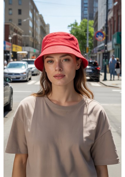 UV Güneş Koruma Kova Şapka Hafif Katlanabilir Çapraz Outdoor Kırmızı Plaj Deniz Bucket Balıkçı Şapkası fiyatları