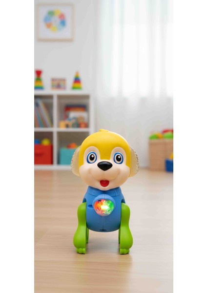 Miniklerin Kalbini Çalacak! Işıklı, Sesli, Hareketli Oyuncak Köpek fiyatları