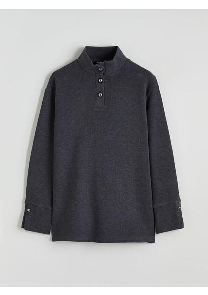 Yeni Sezon Dik Yaka Kadın Tunik