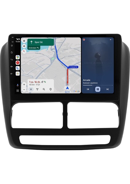 Fiat Doblo Android Multimedya Ekran (2013-2015) | 2gb/4gb/8gb Ram – Carplay – Android Auto – Navigasyon – Google Play – Geri Görüş Kamerası – Soket Sokete Uyumlu fiyatları