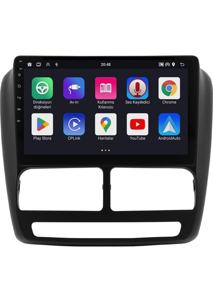 Fiat Doblo Android Multimedya Ekran (2013-2015) | 2gb/4gb/8gb Ram – Carplay – Android Auto – Navigasyon – Google Play – Geri Görüş Kamerası – Soket Sokete Uyumlu modelleri
