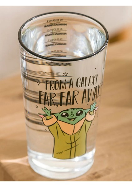 Lcw Home Karışık Star Wars Baskılı Cam Bardak Seti 570 ml fırsatları
