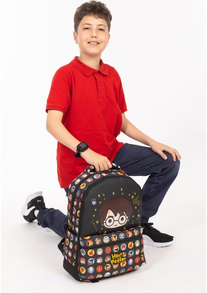 Lisanslı Harry Potter Desenli Ilkokul Çantası