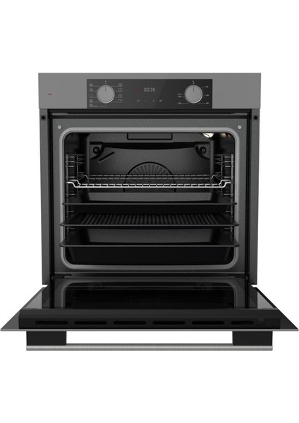 Fryart&silentart Ovva Sessiz Yeni Seri Antrasit Gri Ankastre Set (D065-SA + XE63CPR + SS208 )