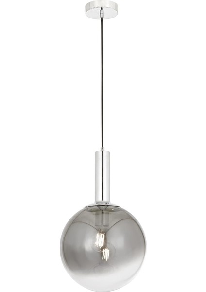 Avonnı Krom Kaplama Modern Avize Metal Cam 30X30CM