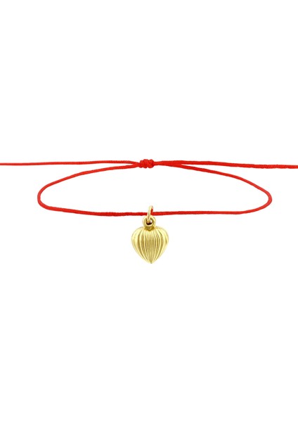 Şans Kırmızı Altın Bileklik