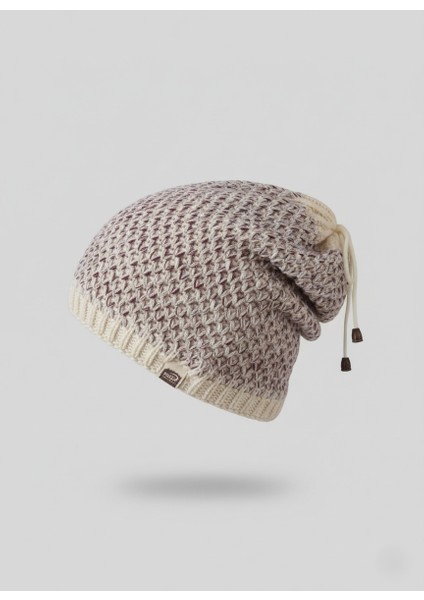 Ipli Sarkmalı Bere Boyunluk Fonksiyonel Polar Astarlı Soğuktan Koruyucu Unisex