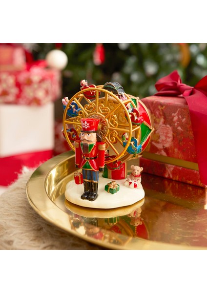 New Year Yılbaşı Dönme Dolap Müzikli ve Hareketli Obje