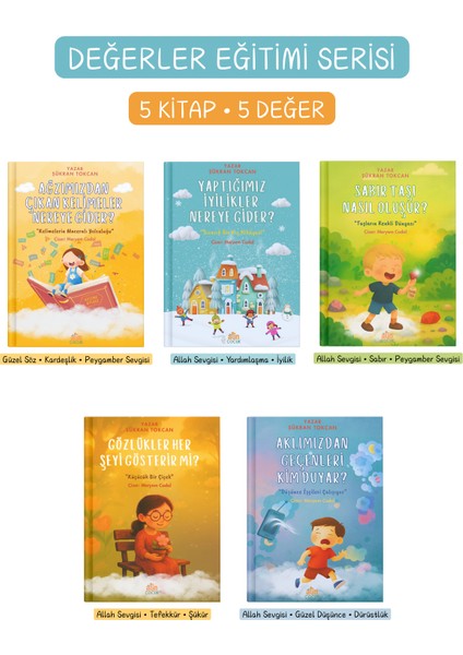 Değerler Eğitimi 5 Kitap Seti