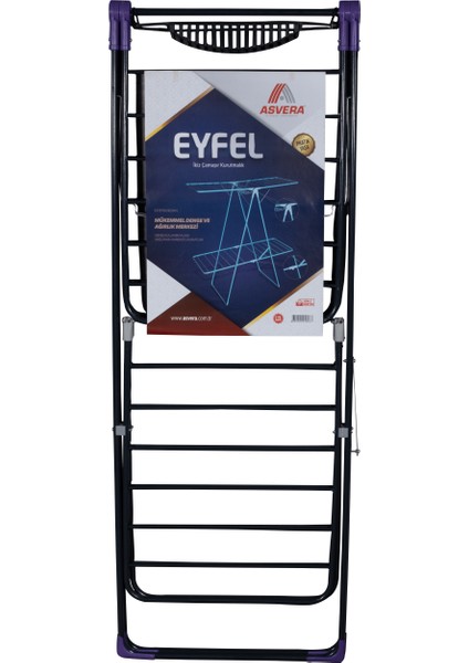 Yakut Serisi - Eyfel Full-Hard Iki Katlı Çamaşır Kurutmalık - Ikiz Çamaşır Kurutma Askısı