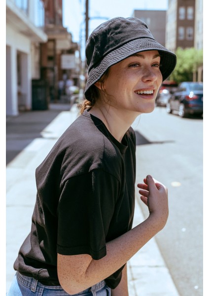 UV Güneş Koruma Kova Şapka Hafif Katlanabilir Çapraz Outdoor Siyah Plaj Deniz Bucket Balıkçı Şapkası