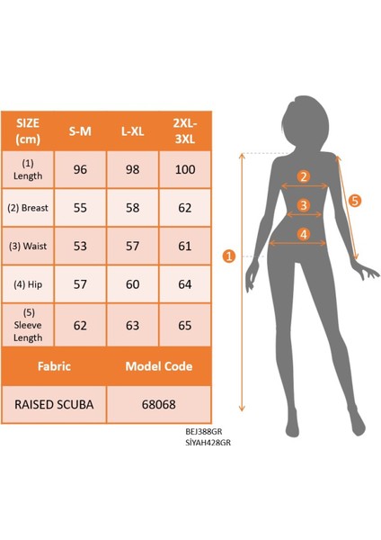 Emineulak Kadın Uzun Kollu Balıkçı Yaka Kısa Şardonlu Dalgıç Elbise