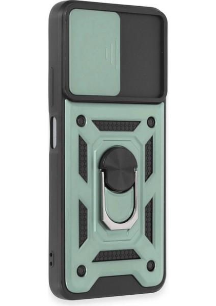 Xiaomi Redmi Note 12 5g Kılıf Pars Lens Yüzüklü Silikon - Yeşil fiyatları