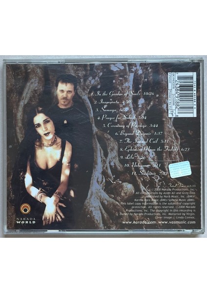 Vas In The Garden Of Souls CD (Orijinal 2000 Dönem Baskı Cd) fiyatları