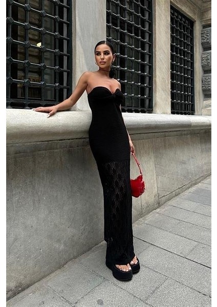 Ulak Handmader Eudora Ajurlu Straplezelbise 2771