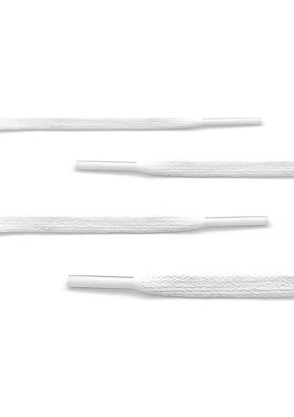 80 cm Beyaz 5 mm Yassı Mumlu Ayakkabı Bağcığı fiyatları