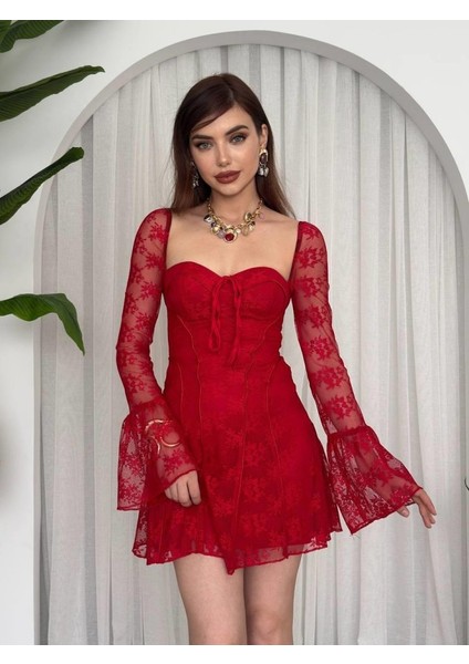 Ulak Handmader Evita Mini Elbise