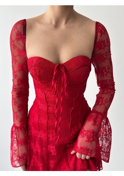 Ulak Handmader Evita Mini Elbise