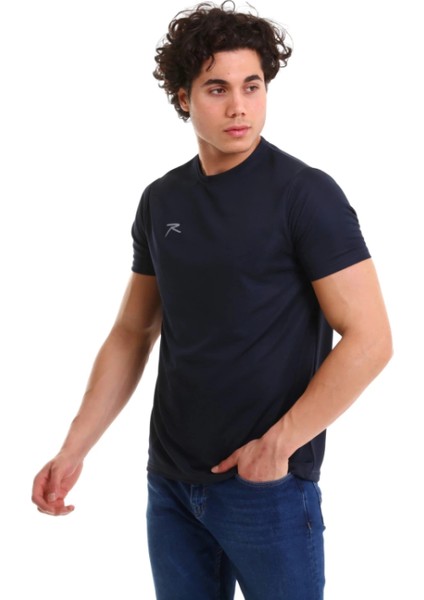 Basic T-Shirt Tres Lacivert modelleri