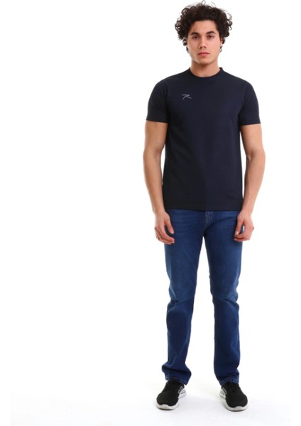 Basic T-Shirt Tres Lacivert indirimleri