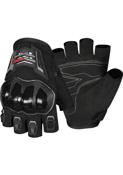 Ones Agaın MG14D Siyah Parmaksız Eldiven
