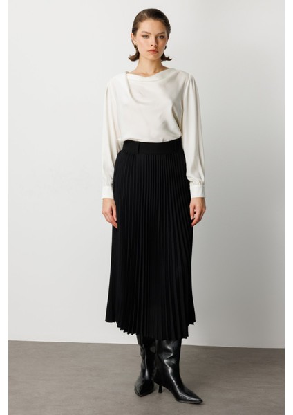 Piliseli Maxi Etek 2101-26K